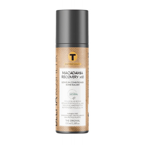 Belma Kosmetik Enzymotherapy Macadamia Recovery X10 Leave-In Conditioner Mitte maha pestav taastav seerum 100ml