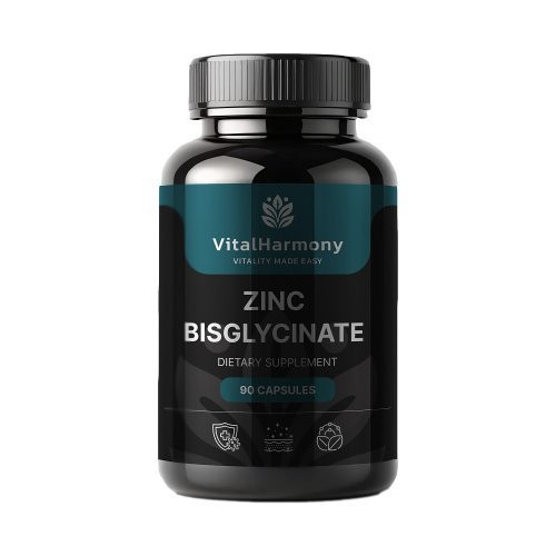 Vitalharmony Zinc Bisglycinate Tsinkbisglütsinaat toidulisand 90 kapslit