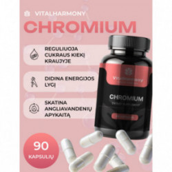 Vitalharmony Chromium Kroomi toidulisand 90 kapslit