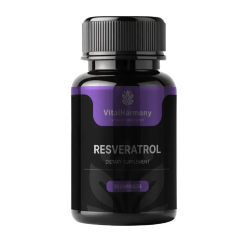 Vitalharmony Resveratrol 250 mg Toidulisand 30 kapslit