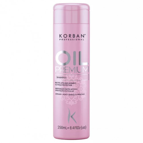 Korban Professional Oil Premium Shampoo Õrn puhastav juuksešampoon 250ml