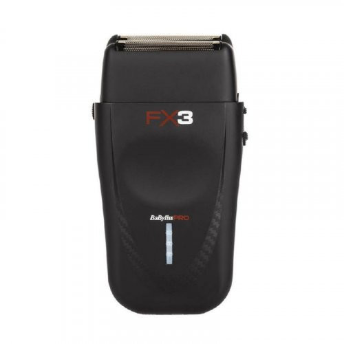 BaByliss PRO Black Titanium Double Foil Shaver Mobiilne laetav juukselõikur Black