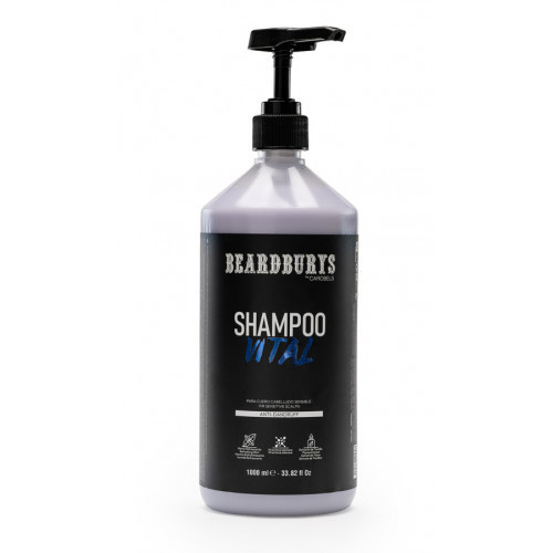 Beardburys Vital Anti-Dandruff Shampoo Kõõmavastane šampoon 330ml