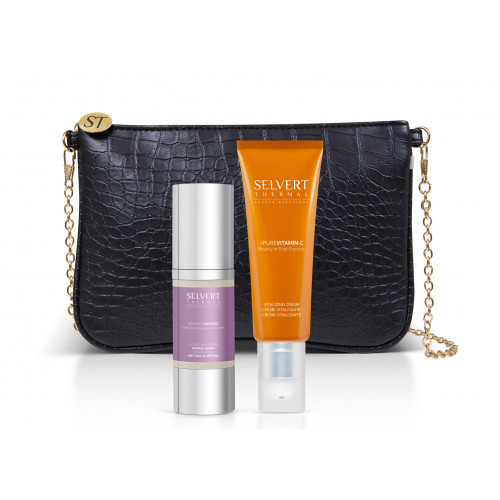 Selvert Thermal Youthful Skin Care Routine Vitamino C ir retinolio duetas