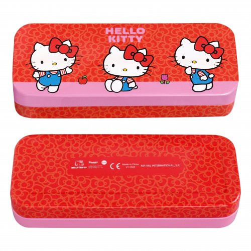 Hello Kitty Makeup Tin with 3 Folding Trays Laste kosmeetikakomplekt 1 tk