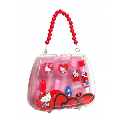 Hello Kitty Compact Makeup Bag Ilukomplekt lastele 1 tk