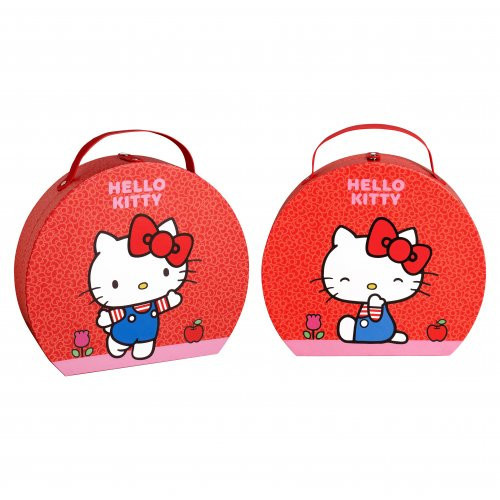Hello Kitty Round Makeup Case Ilukomplekt 1 tk