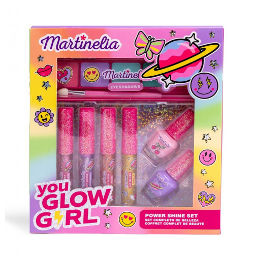 Martinelia You Glow Girl Power Shine Set Laste meigikomplekt Seatud
