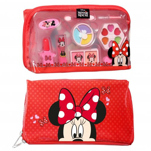 Disney Makeup Toiletry Bag Minnie Mouse komplekt koos kosmeetikakotiga 1 tk