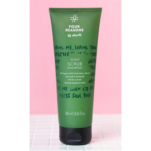 Four Reasons Scalp Scrub Shampoo Kooriv ja niisutav šampoon 250ml