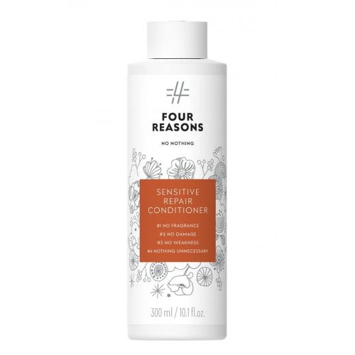 Four Reasons No Nothing Sensitive Repair Conditioner Lõhnatu palsam, mis taastab kahjustatud juuksed 300ml