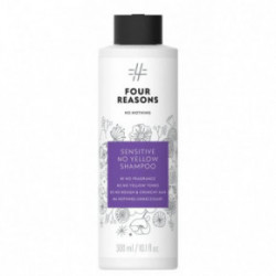 Four Reasons No Nothing Sensitive No Yellow Shampoo Lõhnavaba šampoon kollaste toonide neutraliseerimiseks 300ml