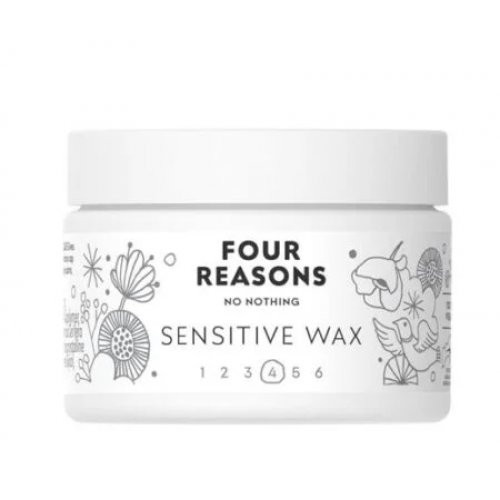 Four Reasons No Nothing Sensitive Wax Lõhnatu stiliseeriv vaha juustele 100ml