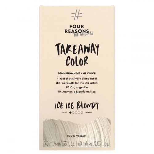 Four Reasons Demi-Permanent Hair Color Juuksevärv 10.01 Ice Ice Blondy