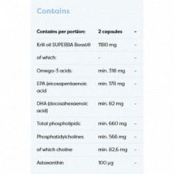 Osavi Super Krill Oil Toidulisand Krillõli 1180 mg 60 kapslit