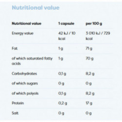 Osavi MCT Oil Toidulisand MCT õli 1000 mg 60 kapslit