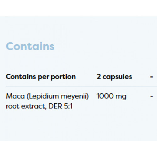 Osavi Maca 1000 mg Toidulisand 60 kapslit