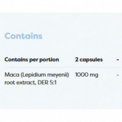 Osavi Maca 1000 mg Toidulisand 60 kapslit