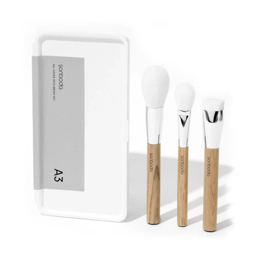 SONBODA A3 All-Cover 3-Piece Brush Set (16) Meigipintslite komplekt