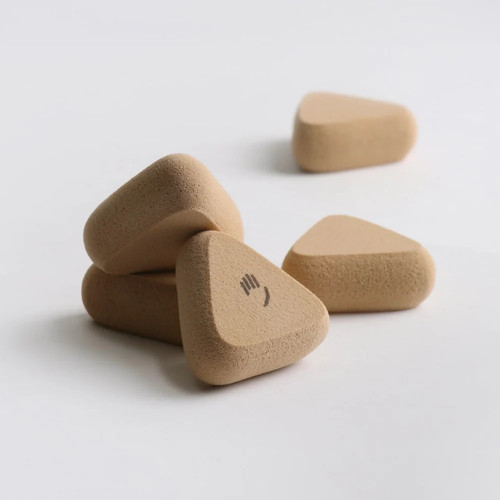 SONBODA P5 Triangle Fit Puff Set Meigikäsnade komplekt koos karbiga