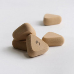 SONBODA P5 Triangle Fit Puff Set Meigikäsnade komplekt koos karbiga