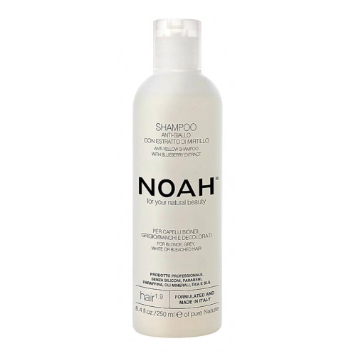 Noah 1.9 Anti-Yellow Shampoo With Blueberry Extract Neutraliseeriv šampoon 250ml