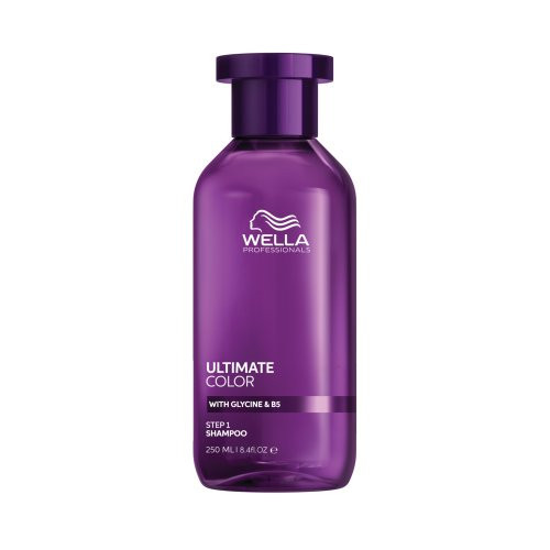 Wella Professionals Ultimate Color Shampoo Step 1 Värvitud juustele mõeldud sulfaadivaba šampoon 250ml