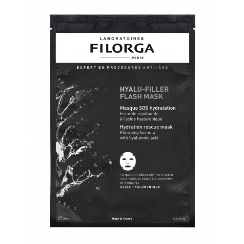 Filorga HYALU-FILLER FLASH Mask Intensiivselt niisutav lehtmask 23g
