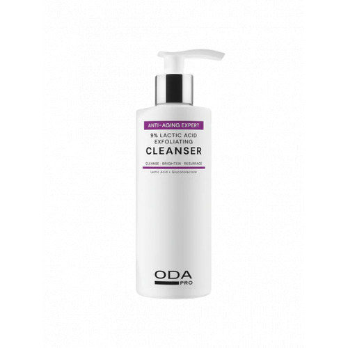 ODA 9% Lactic Acid Exfoliating Cleanser 9% piimhapet sisaldav kooriv pesuvahend 200ml