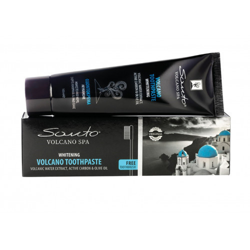Santo Volcano Spa Volcano Whitening Toothpaste Valgendav vulkaaniline hambapasta 100ml