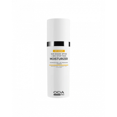 ODA Sun Shade SPF30 + HEV Moisturizer Niisutav näokreem päikese ja sinise valguse vastu 50ml