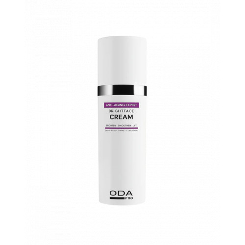 ODA Brightface Cream DMAE ja piimhappega nahka heledamaks ja pinguldavamaks muutev kreem 50ml