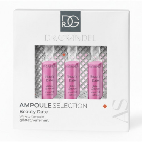 Dr. Grandel Ampoule Selection Beauty Date Kontsentreeritud ampullid näonaha uuendamiseks 3x3ml