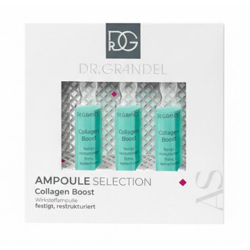 Dr. Grandel Collagen Boost Ampulės odos stiprinimui ir restruktūrizacijai 3x3ml