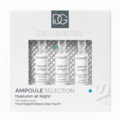 Dr. Grandel Ampoule Selection Hyaluron at Night Kontsentreeritud ampullid, mis niisutavad näonahka 3x3ml
