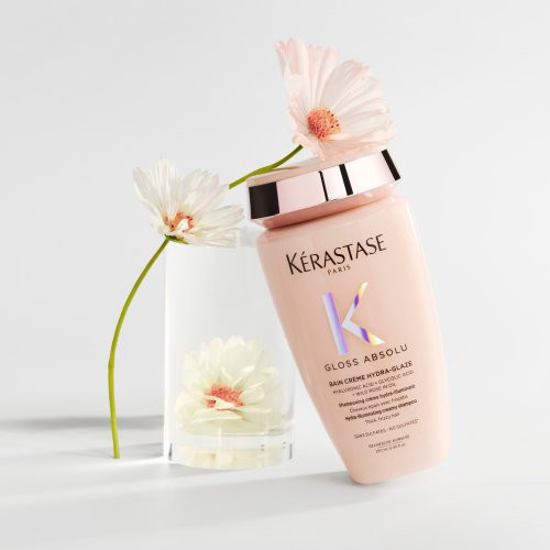 Kérastase Gloss Absolu Bain Creme Hydra-Glaze Shampoo Niisutav ja läike suurendav kreemšampoon 250ml
