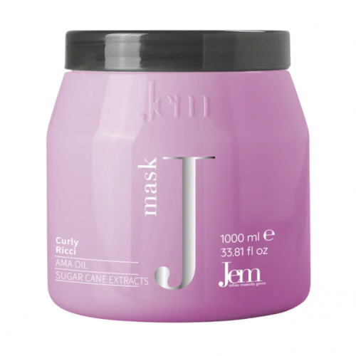 JEM Curly Mask Mask lokkis ja lainelistele juustele 1000ml