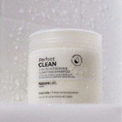 NatureLab Tokyo Perfect Clean 2-in-1 Scalp Scrub & Shampoo Puhastav šampoon koorivate osakestega 200ml