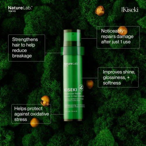 NatureLab Tokyo Kiseki Molecular Repair Leave-In Hair Masque Intensiivne ravi juuste taastamiseks 50ml