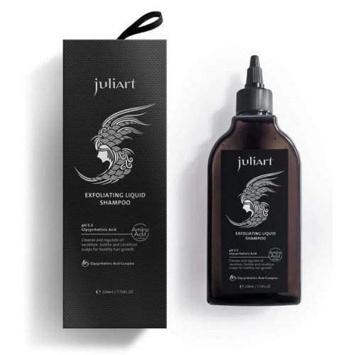 JuliArt Exfoliating Liquid Shampoo Kooriv šampoon 220ml