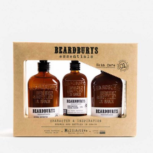 Beardburys Essentials Facial Kit Näohoolduskomplekt 1 vnt.