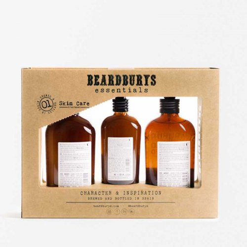 Beardburys Essentials Facial Kit Näohoolduskomplekt 1 vnt.