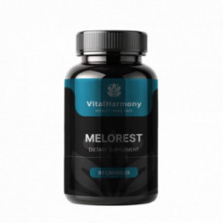 Vitalharmony Melorest Natūralus maisto papildas miegui 90 kapslit