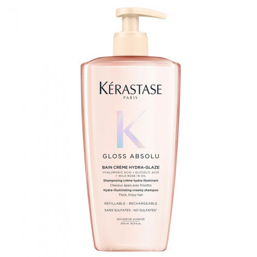 Kérastase Gloss Absolu Bain Creme Hydra-Glaze Shampoo Niisutav ja läike suurendav kreemšampoon 250ml
