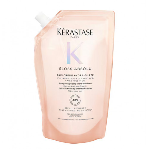 Kérastase Gloss Absolu Bain Creme Hydra-Glaze Shampoo Niisutav ja läike suurendav kreemšampoon 250ml