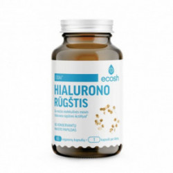 Ecosh Hyaluronic Acid with ActiHyal Hüaluroonhape koos ActiHyaliga 60 kapslit
