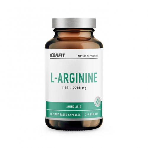 Iconfit L-Arginine 1100 - 2200mg Amino Acid Toidulisand 90 kapslit