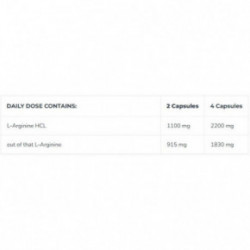 Iconfit L-Arginine 1100 - 2200mg Amino Acid Toidulisand 90 kapslit