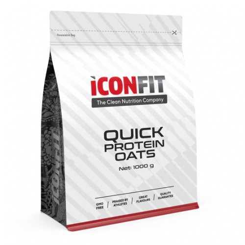 Iconfit Quick Protein Oats Valgu helbed 1kg
