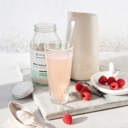 D-LAB Nutricosmetics Pro-Collagène Peau Neuve Firms & Protects the Skin Kollageen ilusa naha jaoks 185g